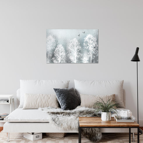 Wandbilder Wohnzimmer XXL Wald Moderne Bilder Abstrakt